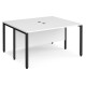 Maestro Bench Leg Back to Back 1200mm Deep Desk